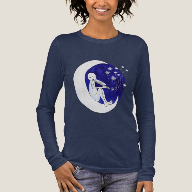 Boy in  the moon Tri-Blend shirt (Front)