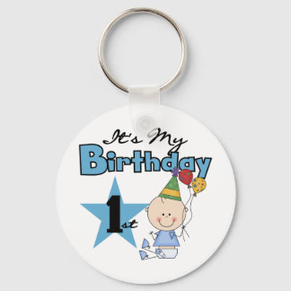 Boy It's My Birthday Tshirts and Gifts Key Ring