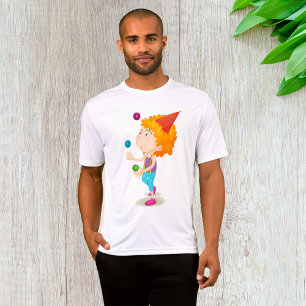 Boy Juggling Mens Active T-Shirt