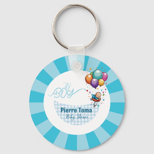 BOY  KEY RING (Front)