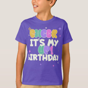 BOY KIDS BIRTHDAY CHEER UP T SHIRT