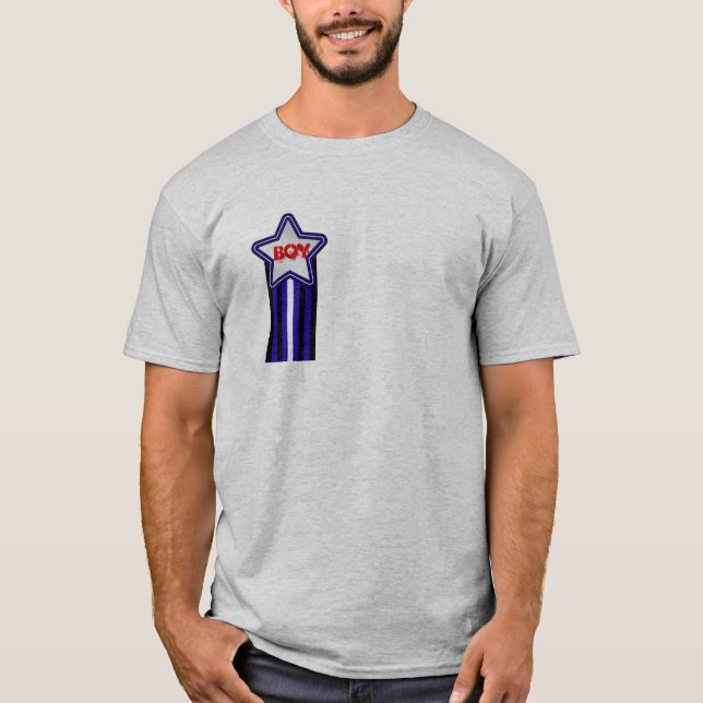 Boy Leather Medallion T-Shirt (Front)