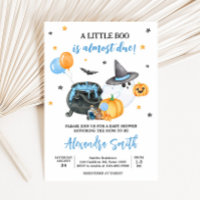 Boy Little Boo Ghost Baby Shower