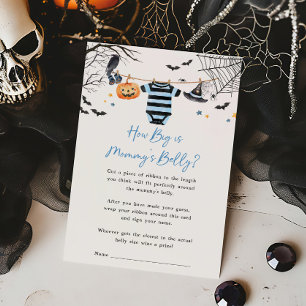 Boy Little Boo Halloween How Big Is Mummy's Belly