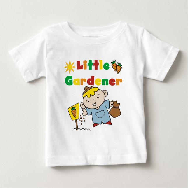 Boy Little Gardener Tshirts and Gifts (Front)