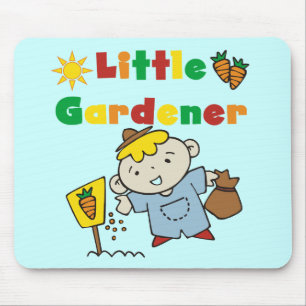 Boy Little Gardener Tshirts and Gifts Mouse Pad