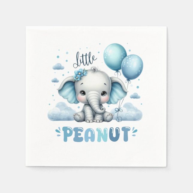 Boy Little Peanut  Napkin (Front)