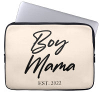 Boy Mama Custom Est. Year Minimal Mum Mother Mummy