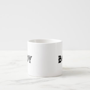 Boy name Style Espresso text Speciality Mug