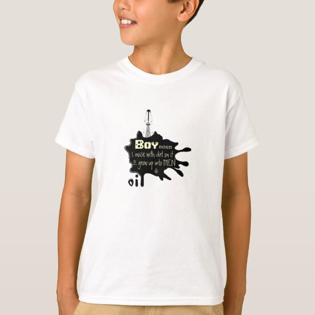 BOY- noun (description) T-Shirt (Front)