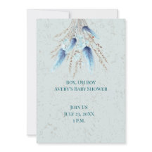 Boy Oh Boy Boho Twin Baby Shower