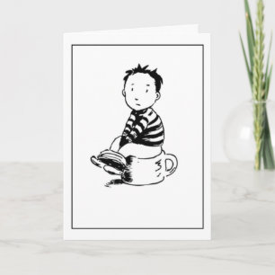 Boy On Pot Card