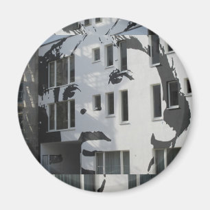 Boy on Wall Magnet