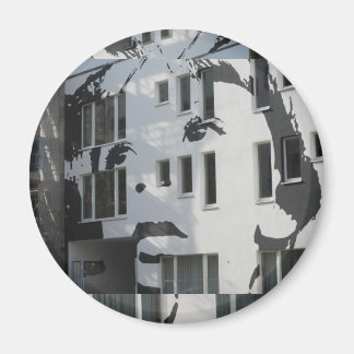 Boy on Wall Magnet