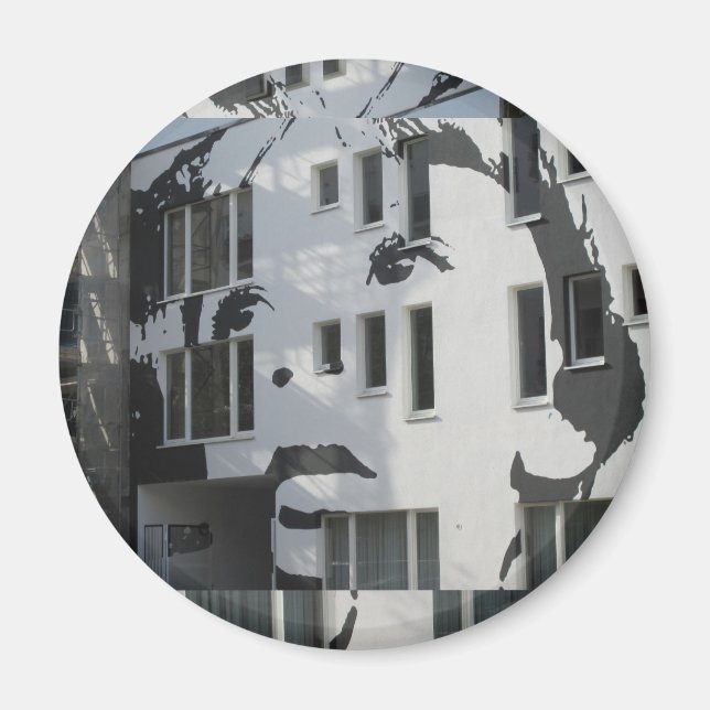 Boy on Wall Magnet (Front)