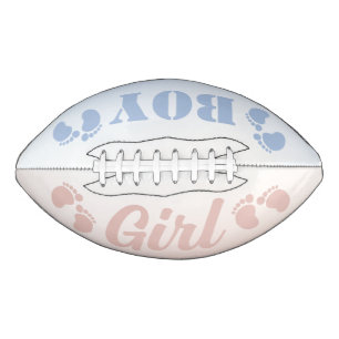 Boy or Girl Gender Reveal Party Game Football