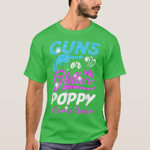 Boy Or Girl Pink Or Blue Poppy Loves You Gender Re T-Shirt
