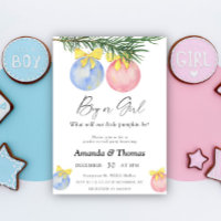 Boy or girl - Winter party - gender reveal