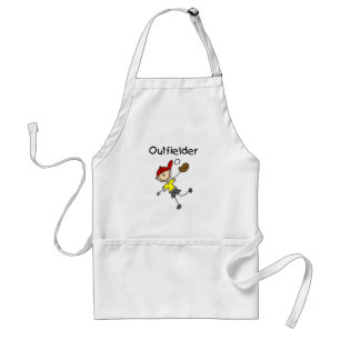 Boy Outfielder Tshirts and Gifts Standard Apron