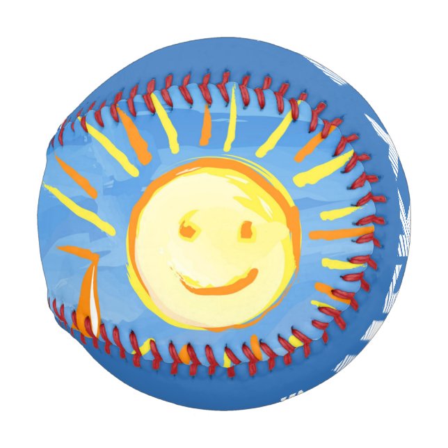 Boy Painting Skies Baseball (Front Right)