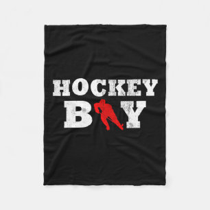 Boy Player Silhouette Sport Gift  Fleece Blanket
