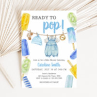 Boy Popsicle Baby Shower