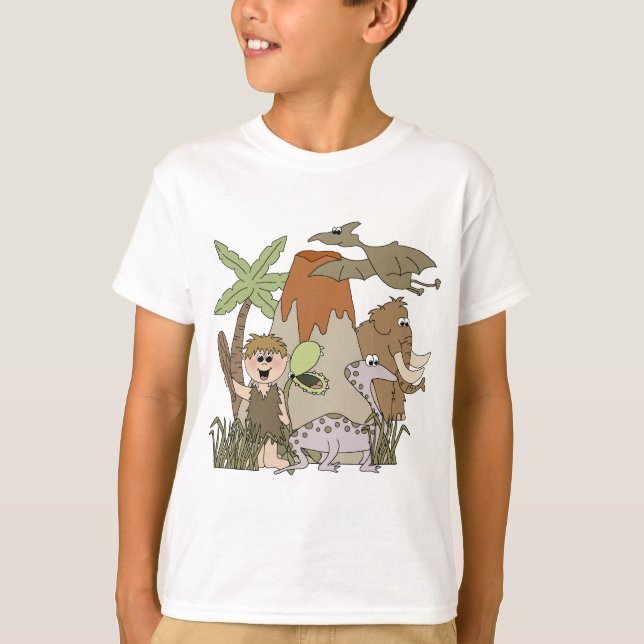 Boy Prehistoric Life T-Shirt (Front)