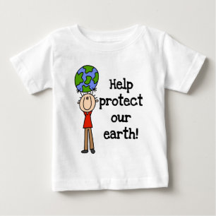 Boy Protect Our Earth T-shirts and Gifts