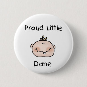 Boy Proud Danish Baby 6 Cm Round Badge