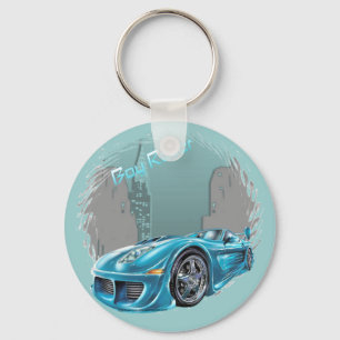 Boy Racer - Keychain