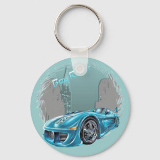 Boy Racer - Keychain
