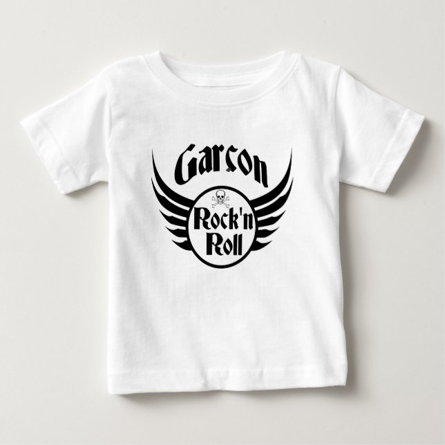 Boy Rock'n'roll Baby T-Shirt (Front)
