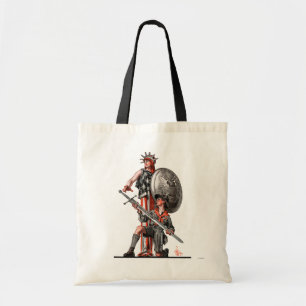 Boy Scout and Liberty Tote Bag