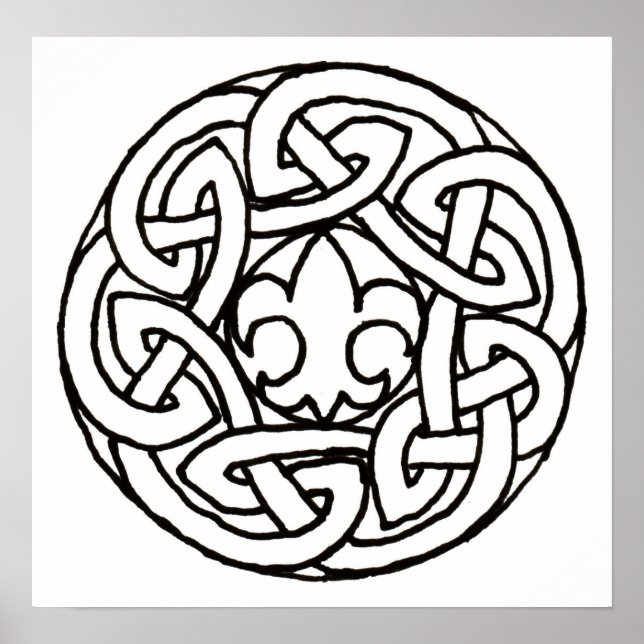 Boy Scout Knot print (Front)