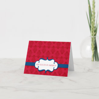 Boy Scouts of America Note Card