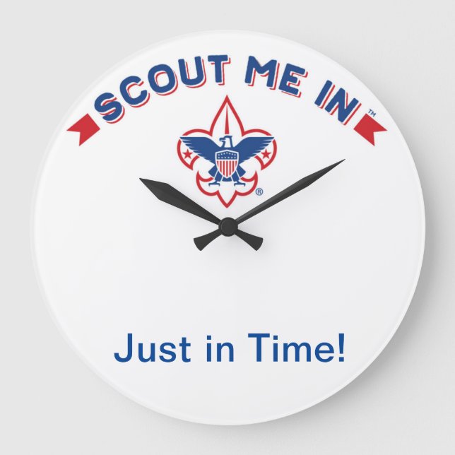 Boy Scouts of America Wall Clock (Front)