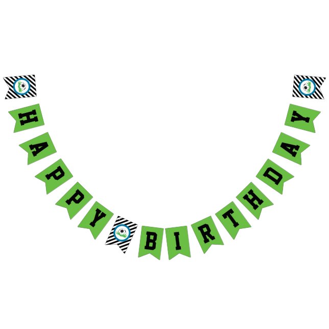 Boy Soccer Birthday Party Banner (All)