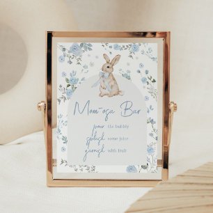 Boy Some Bunny Baby Shower Mum Osa Bar Poster