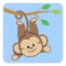Boy Swinging Monkey