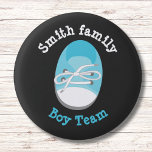 boy team gender reveal button<br><div class="desc">personalised boy team gender reveal,  gender reveal</div>