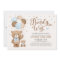 Boy Teddy Bear We Can Bearly Wait Baby Shower Invi