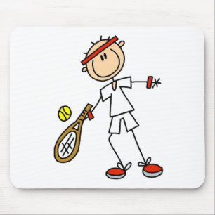 Boy Tennis Player Mousepad