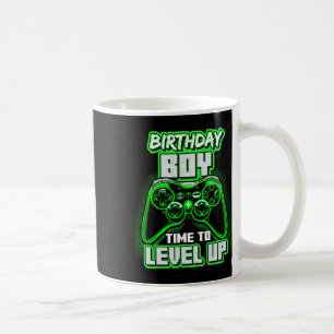 Boy Time To Level Up Video Game Birthday Gamer 6 Coffee Mug