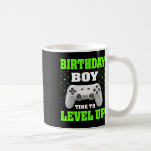 Boy Time To Level Up Video Game Birthday Gift Boys Coffee Mug