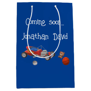 Boy Toy's Theme Shower Gift Bag