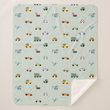 Boy truck, vehicle pattern