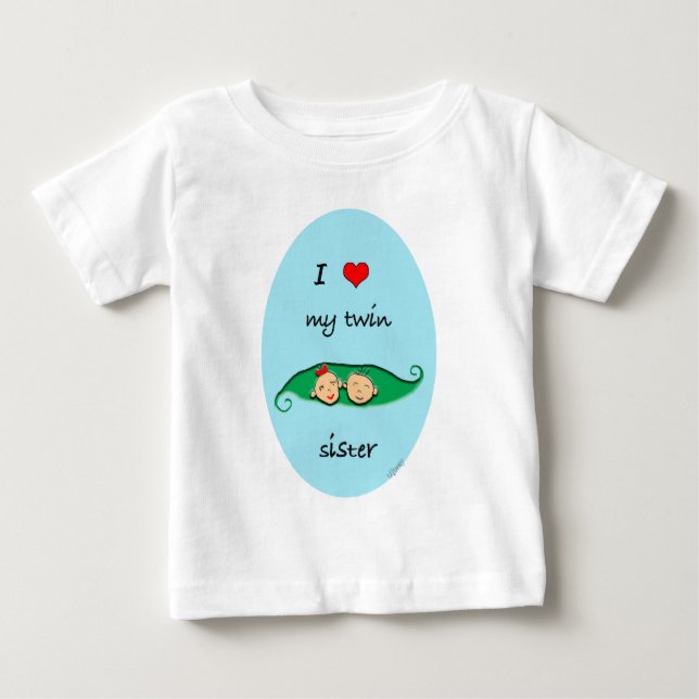 boy twin baby T-Shirt (Front)