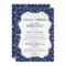 Boy Twinkle Baby Sprinkle, navy silver invitations