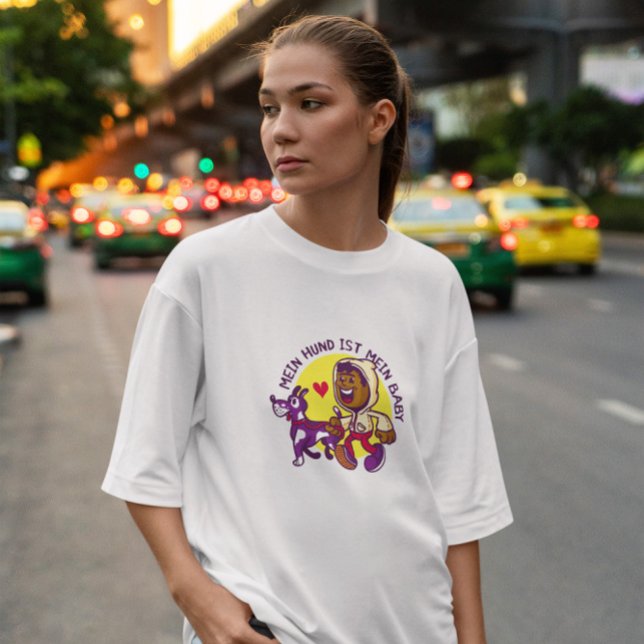 Boy Walking Dog T-Shirt (Creator Uploaded)