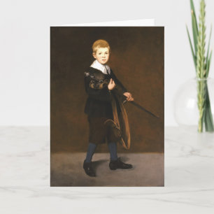 Boy With a Sword (by Edouard Manet) Card